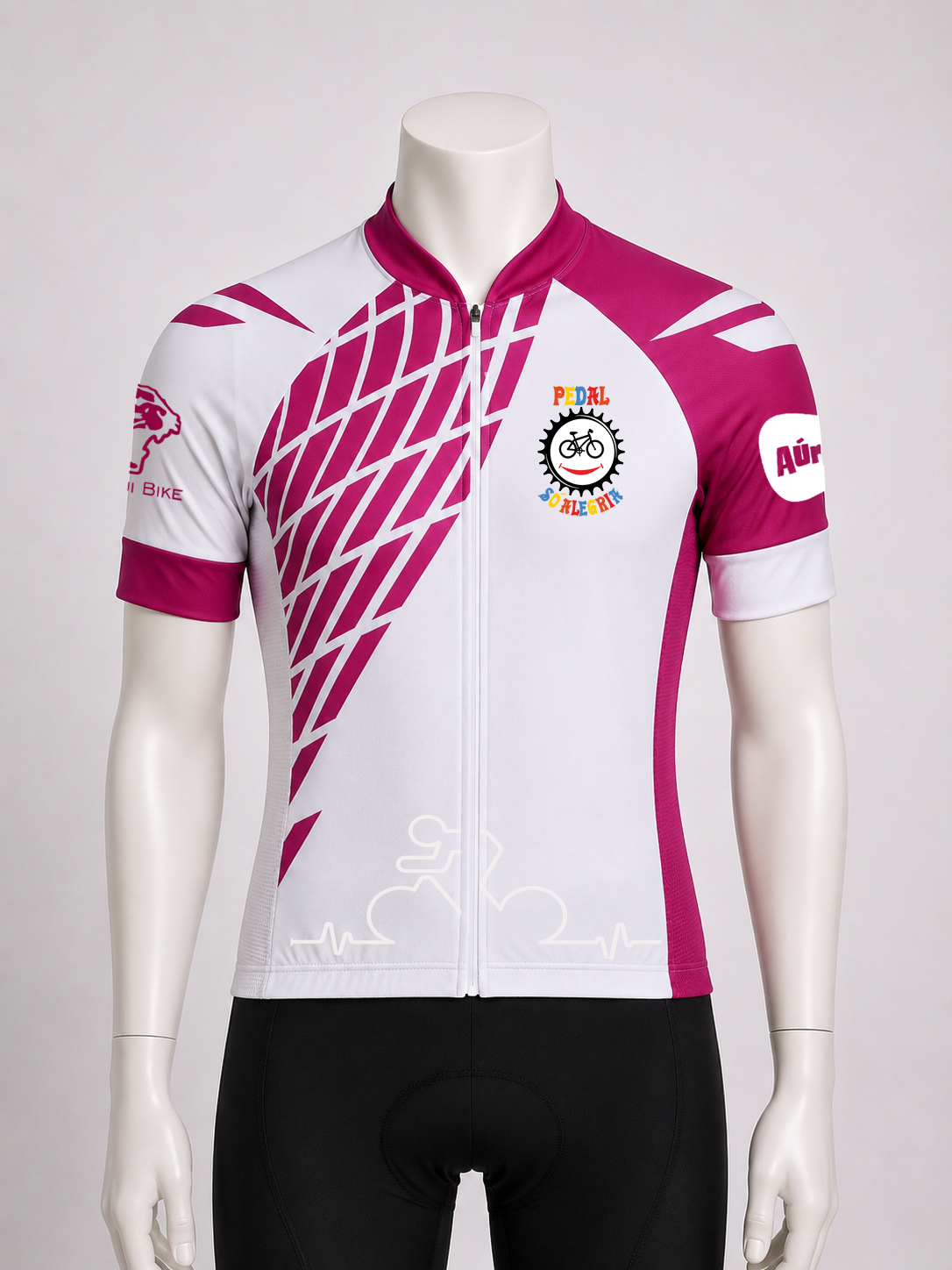 Kit Só Alegria Pink: Camisa + bandana