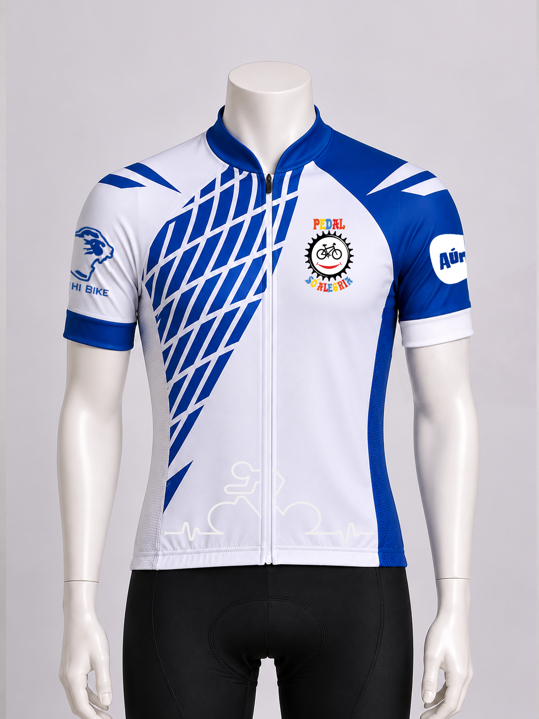 Kit Só Alegria Azul: Camisa + bandana